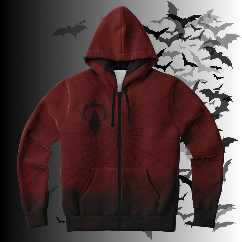 Dark Reaper All Over Print Zip Hoodie