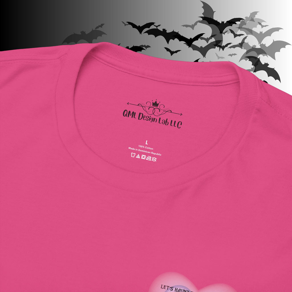 "Let's Haunt People Together Forever" Ghost Couples T-Shirt — Matching Halloween Tee