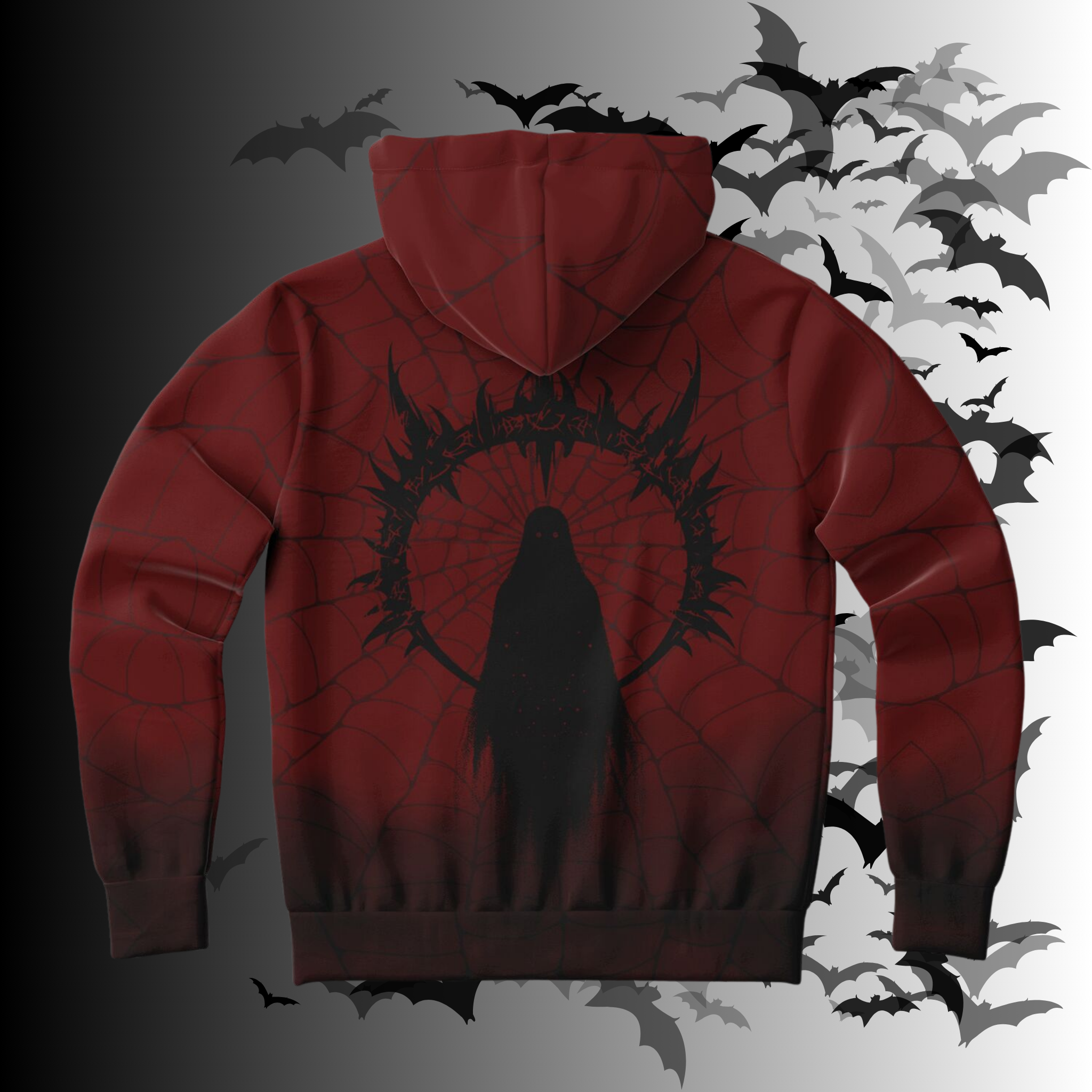 Dark Reaper All Over Print Zip Hoodie