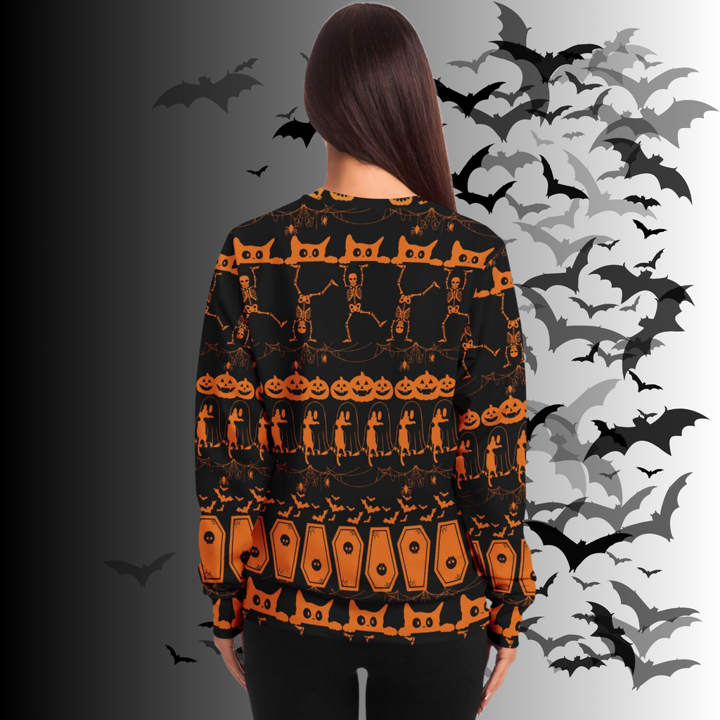 Ugly Halloween All Over Print Sweater