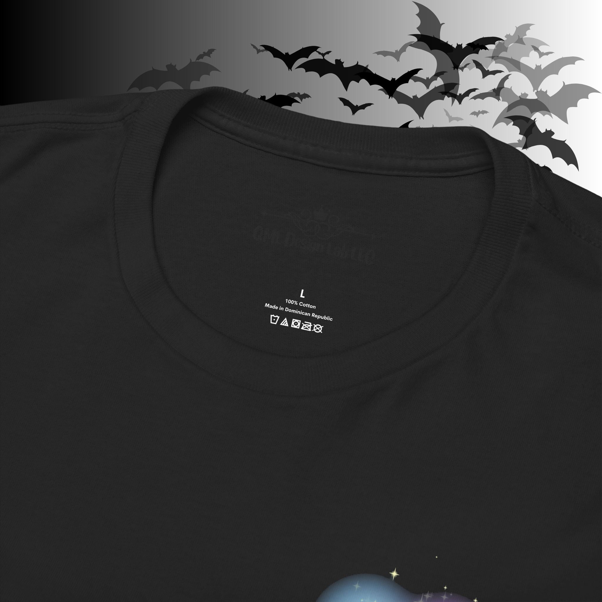 "Love You Forever" Gothic Skeleton Couples T-Shirt — Goth Valentine's Day Matching Tee