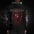 Celestial Serpent All Over Print Hoodie – Crimson