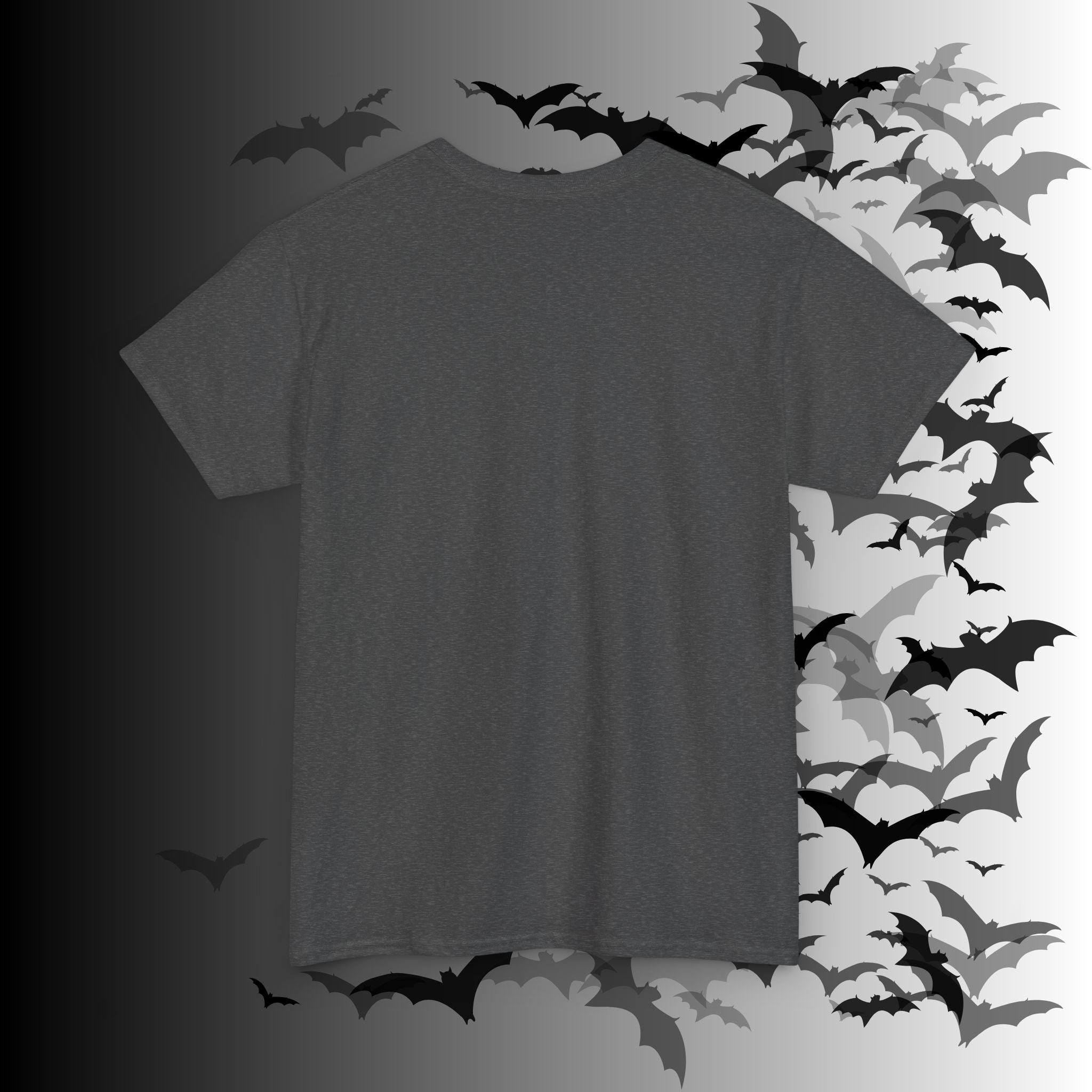 Pastel Goth Raven & Skull Mandala T-Shirt — Gothic Corvid Tee
