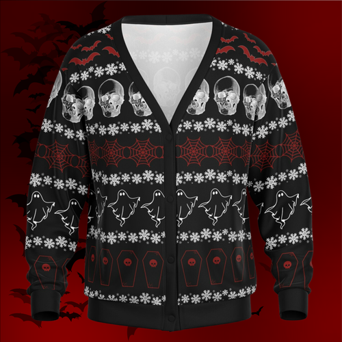Creepmas All Over Print Cardigan