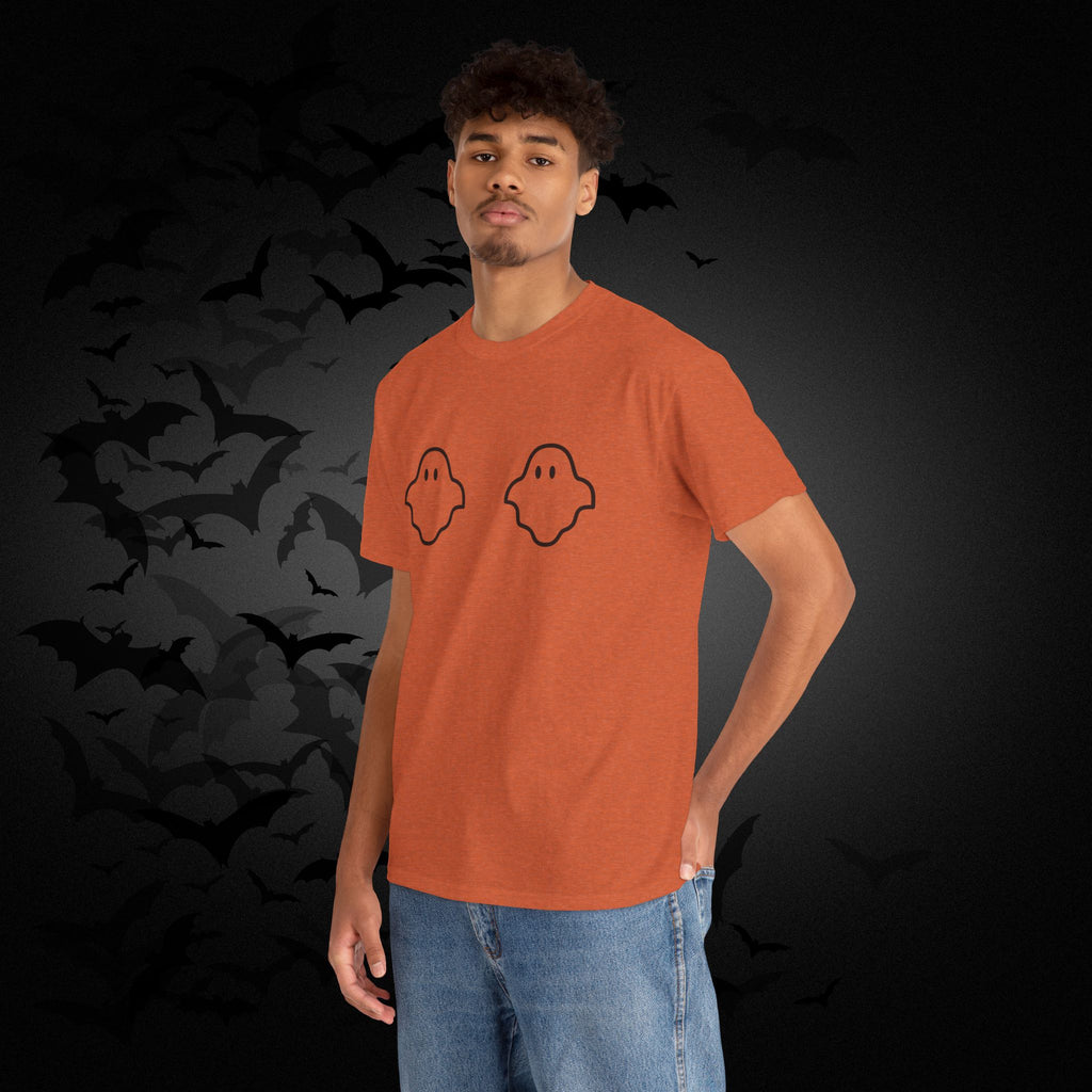 "Boo-bies" Ghost Pun Halloween T-Shirt — Funny Spooky Season Tee
