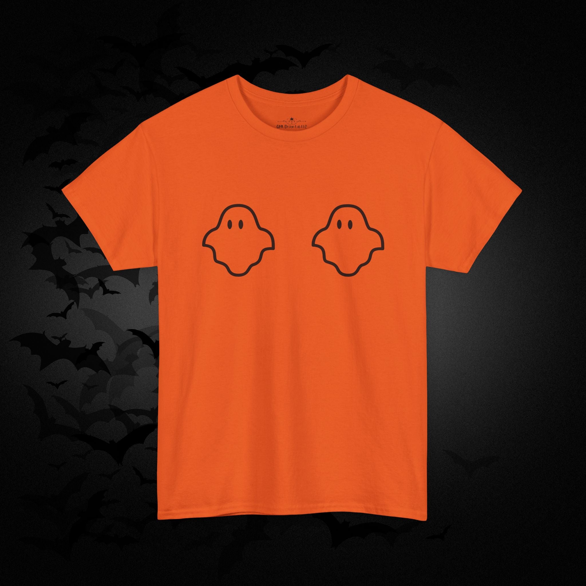 "Boo-bies" Ghost Pun Halloween T-Shirt — Funny Spooky Season Tee