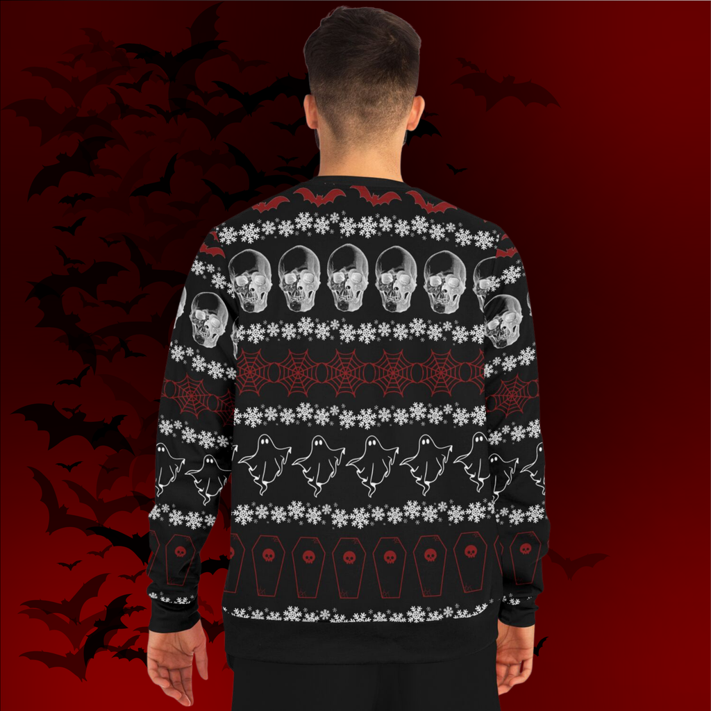 Creepmas Ugly Christmas All Over Print Sweater