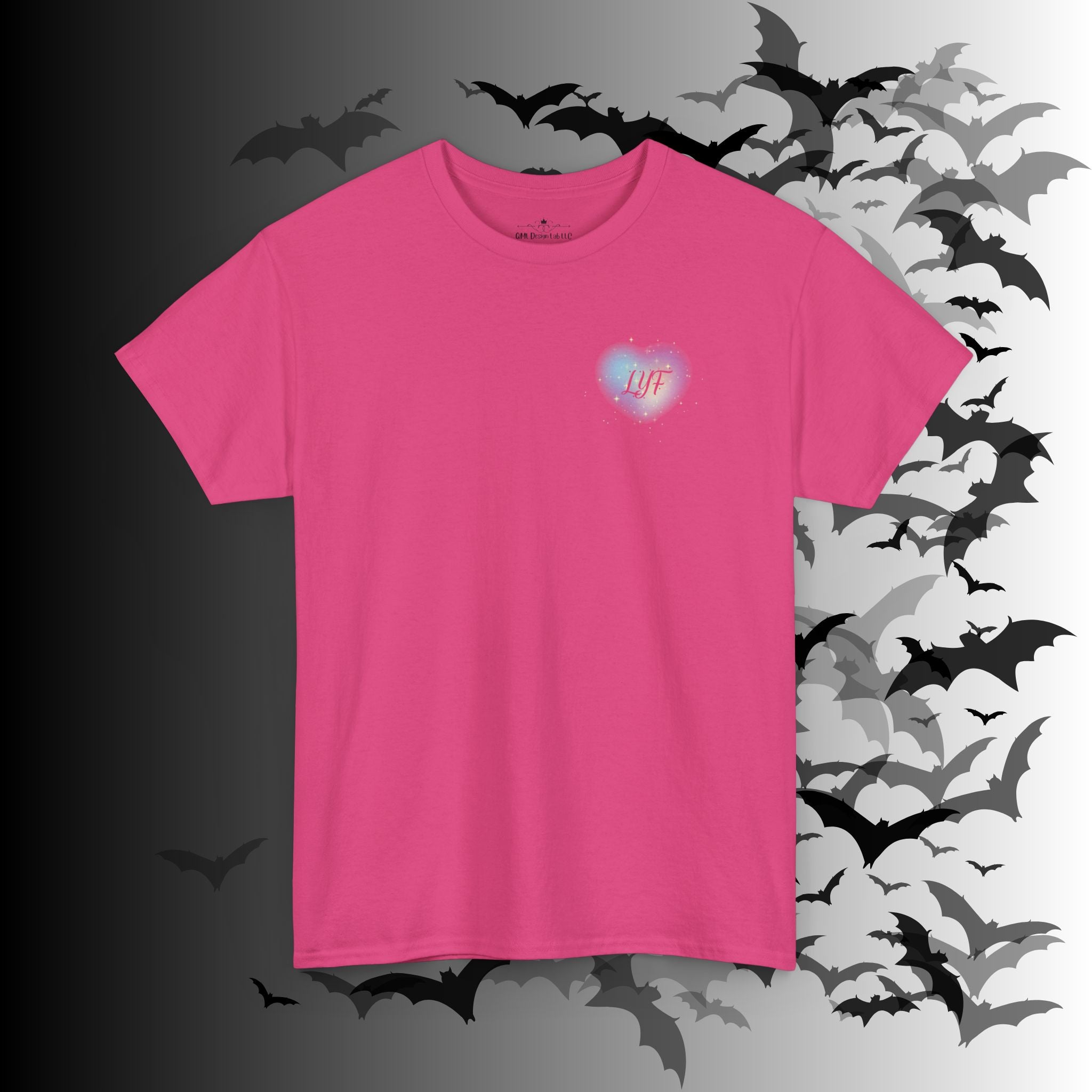"Love You Forever" Gothic Skeleton Couples T-Shirt — Goth Valentine's Day Matching Tee