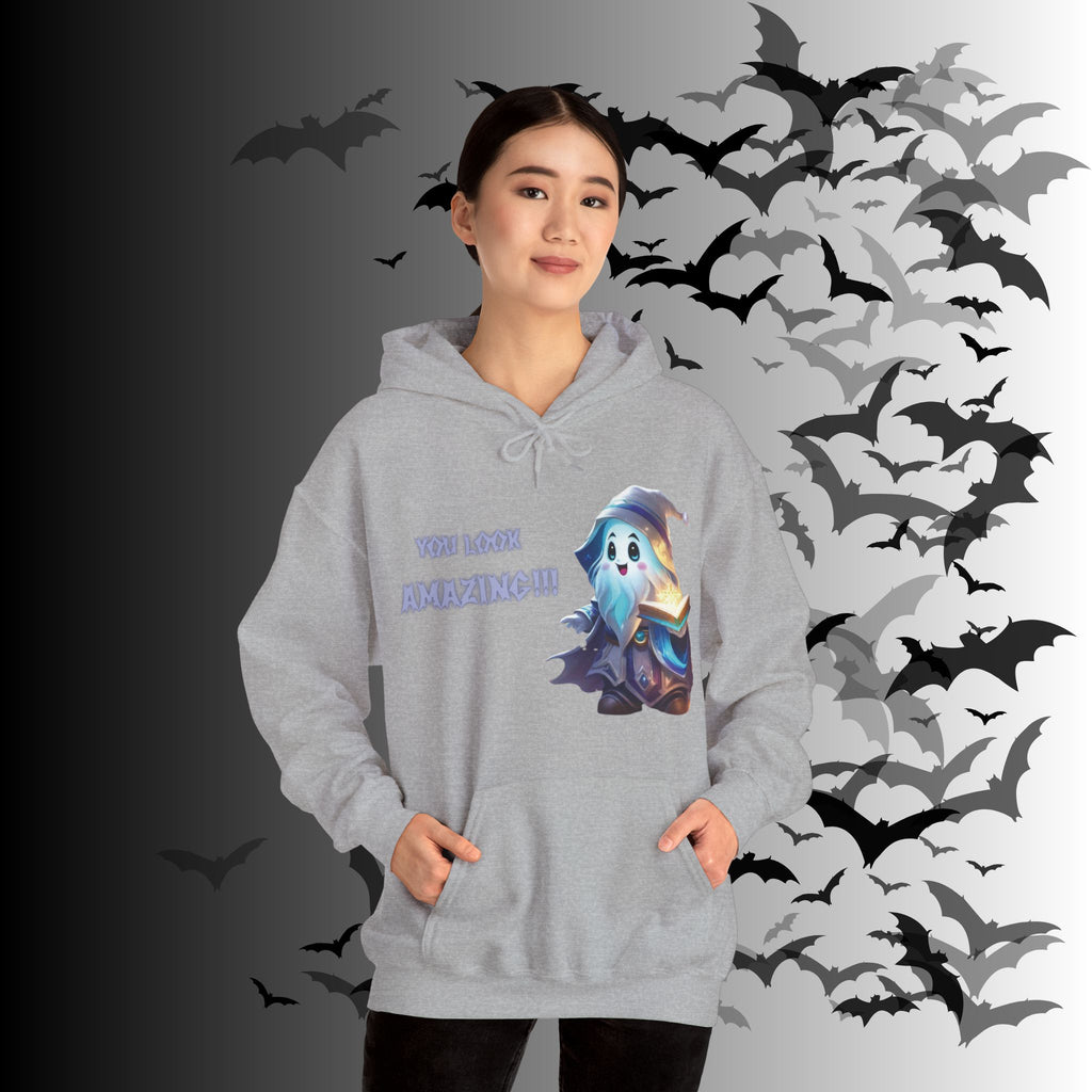 You Look Amazing Wizard Ghost Hoodie — Kawaii Witchy Pullover