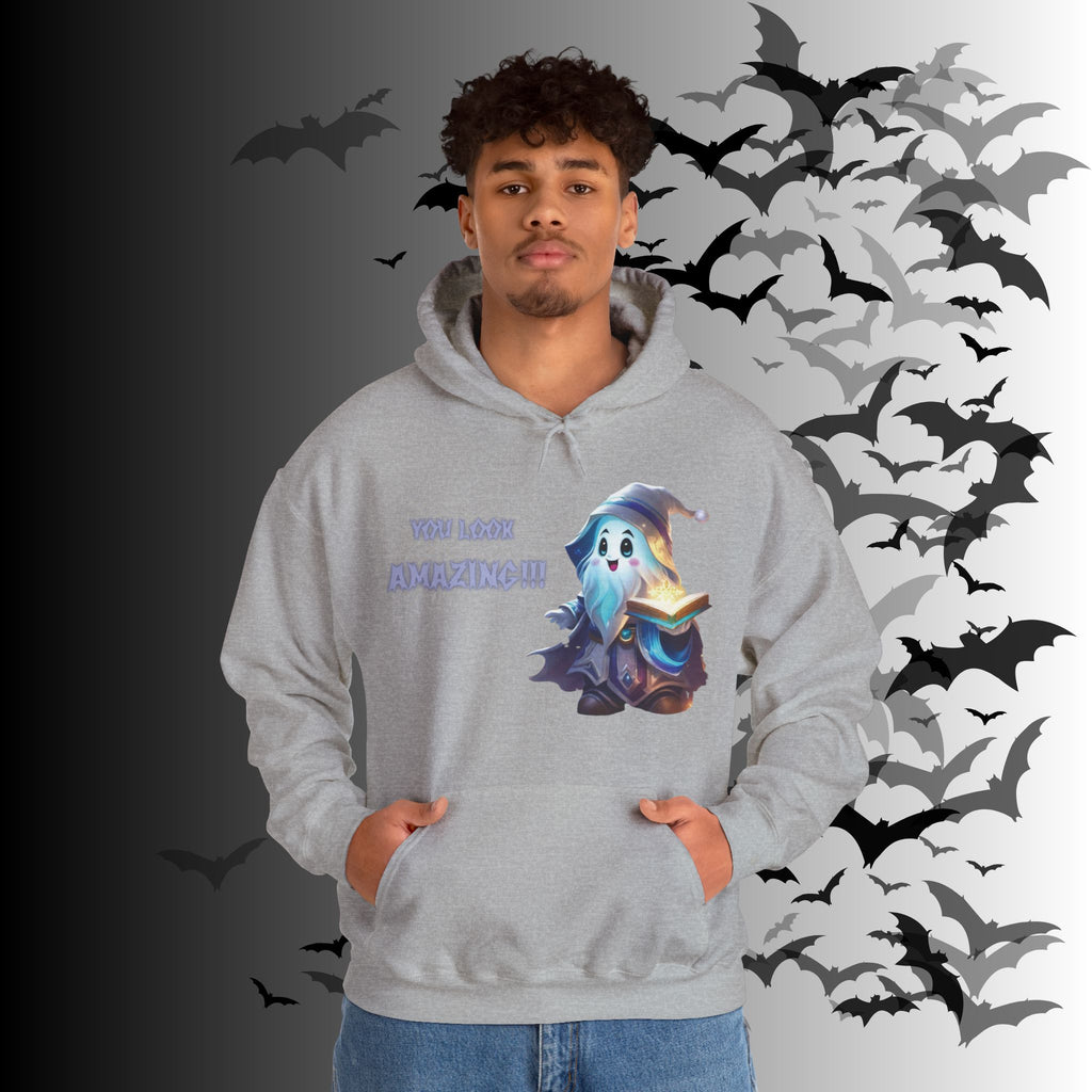 You Look Amazing Wizard Ghost Hoodie — Kawaii Witchy Pullover