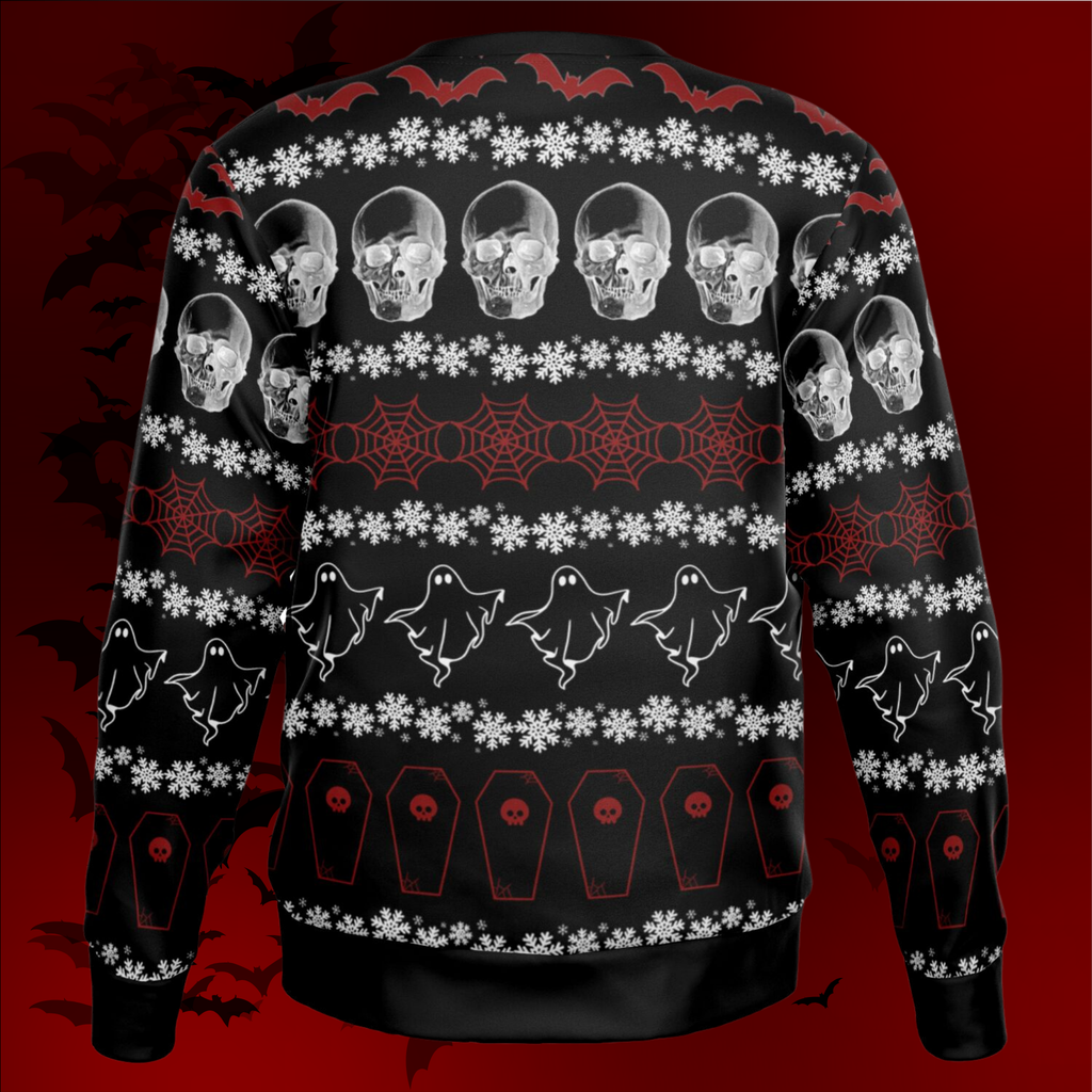 Creepmas Ugly Christmas All Over Print Sweater