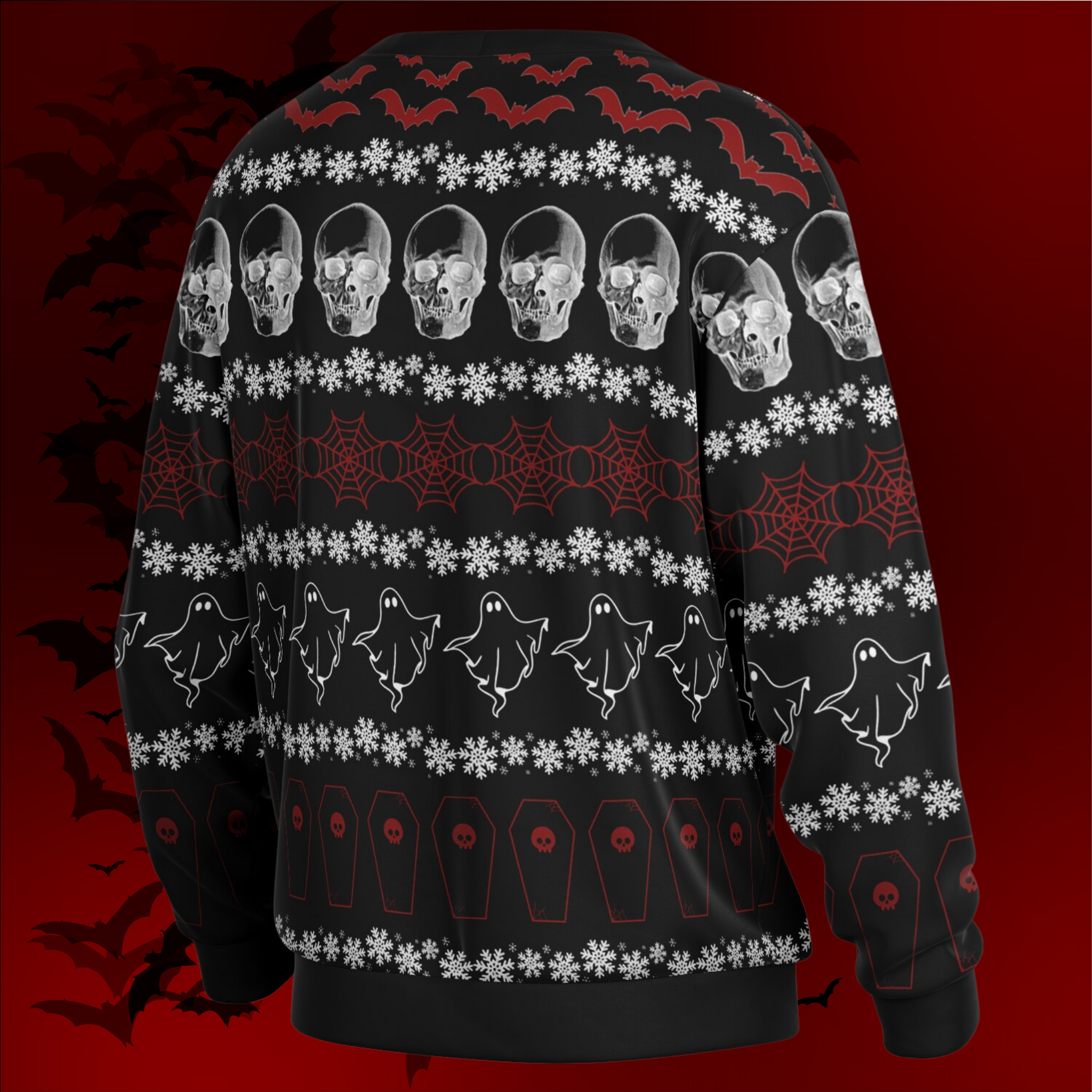 Creepmas All Over Print Cardigan