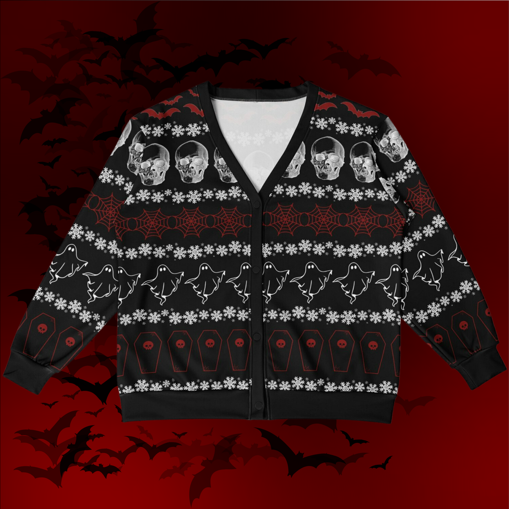 Creepmas All Over Print Cardigan