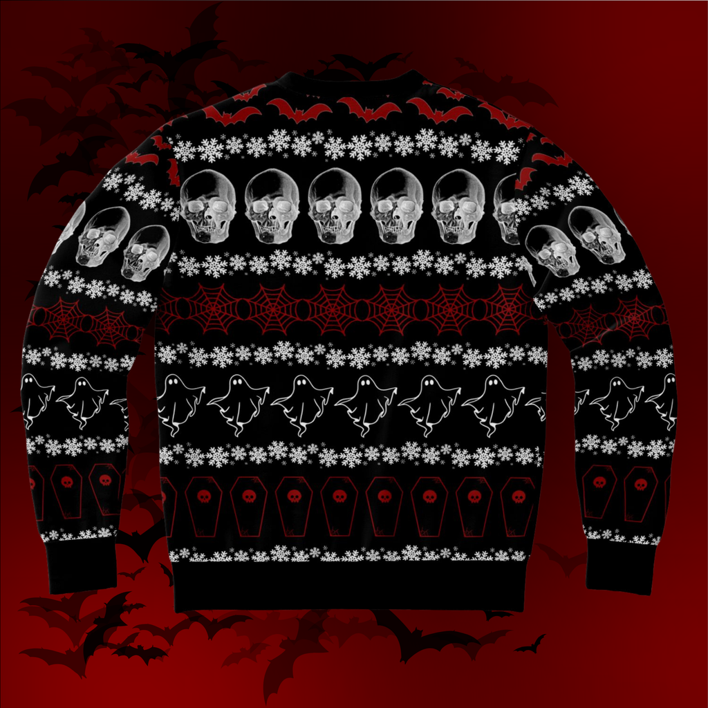 Creepmas Ugly Christmas All Over Print Sweater