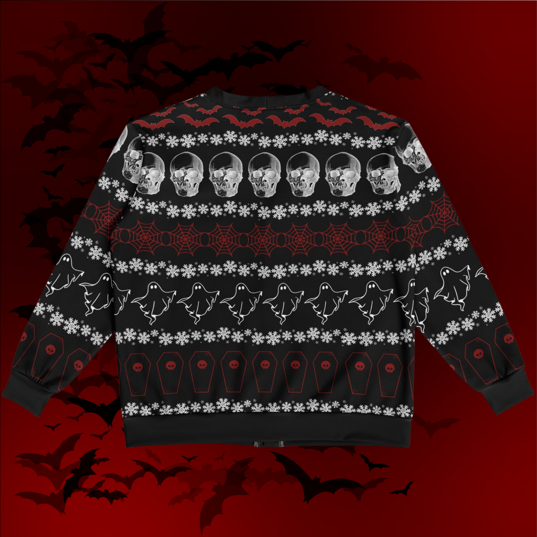 Creepmas All Over Print Cardigan