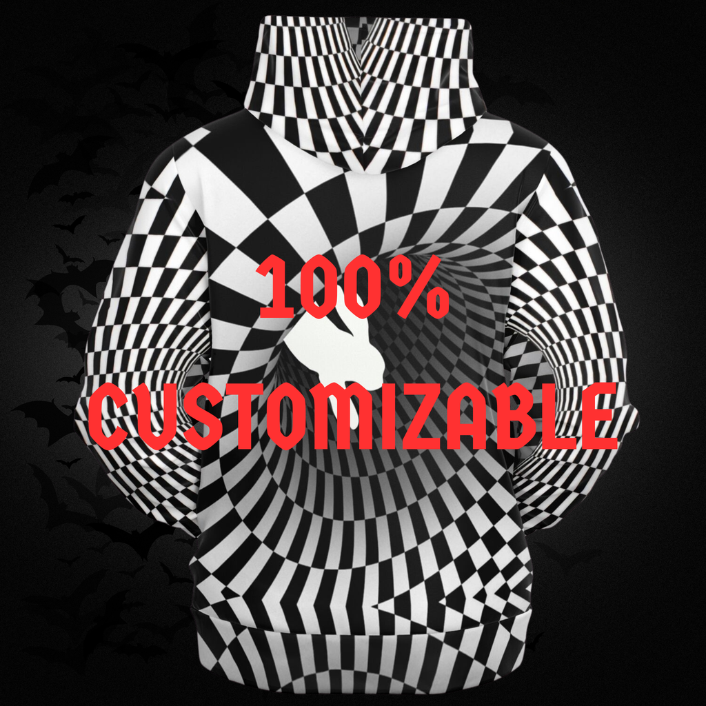 Custom All Over Print Hoodie | Fully Personalized Unisex Pullover