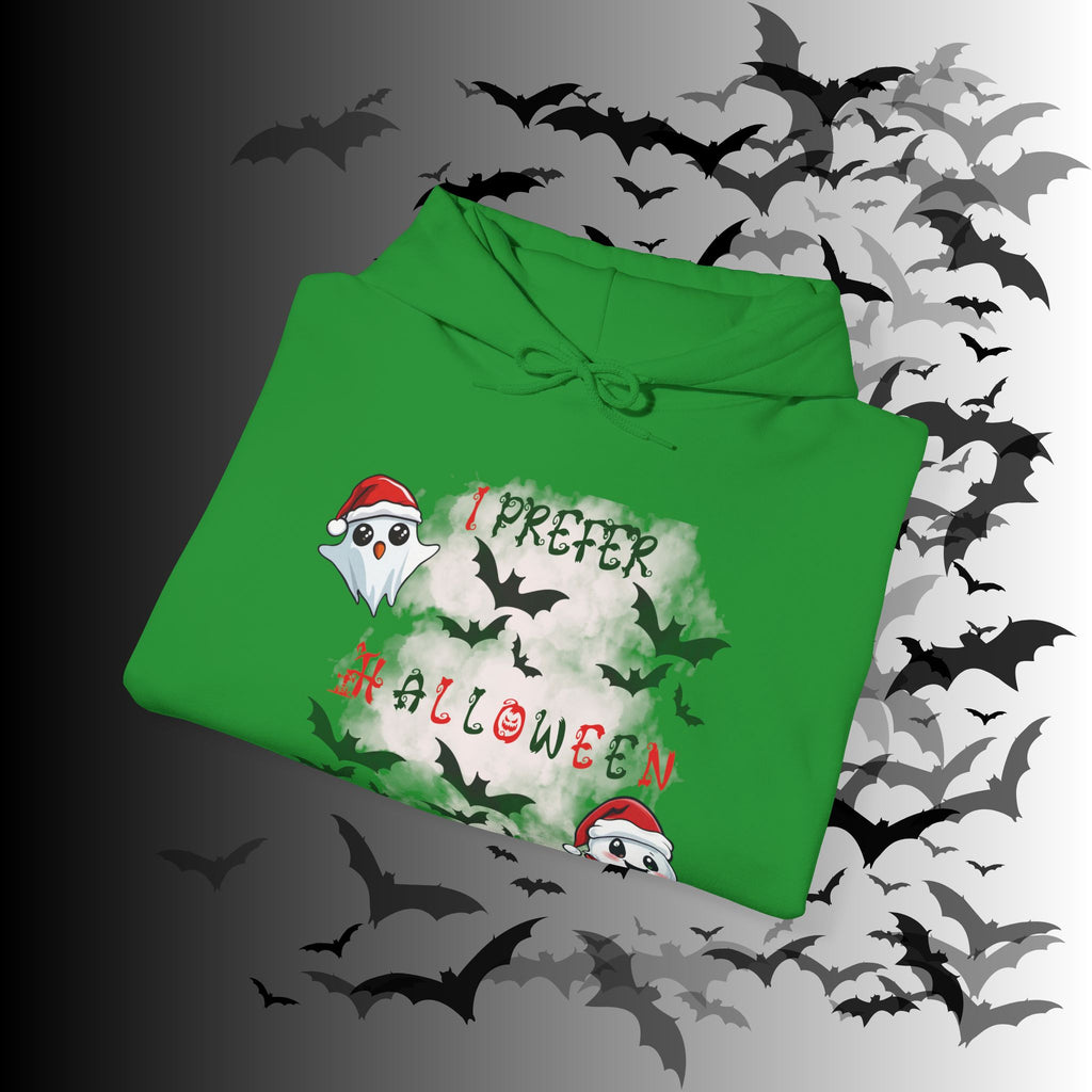 I Prefer Halloween Ghost Hoodie — Kawaii Gothic Christmas