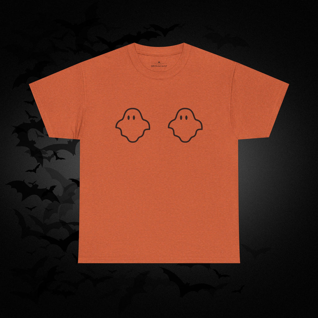 "Boo-bies" Ghost Pun Halloween T-Shirt — Funny Spooky Season Tee