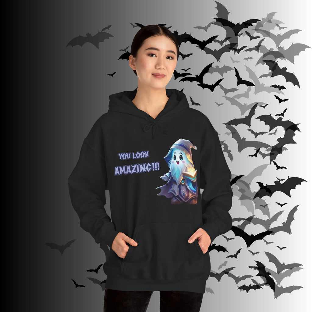 You Look Amazing Wizard Ghost Hoodie — Kawaii Witchy Pullover