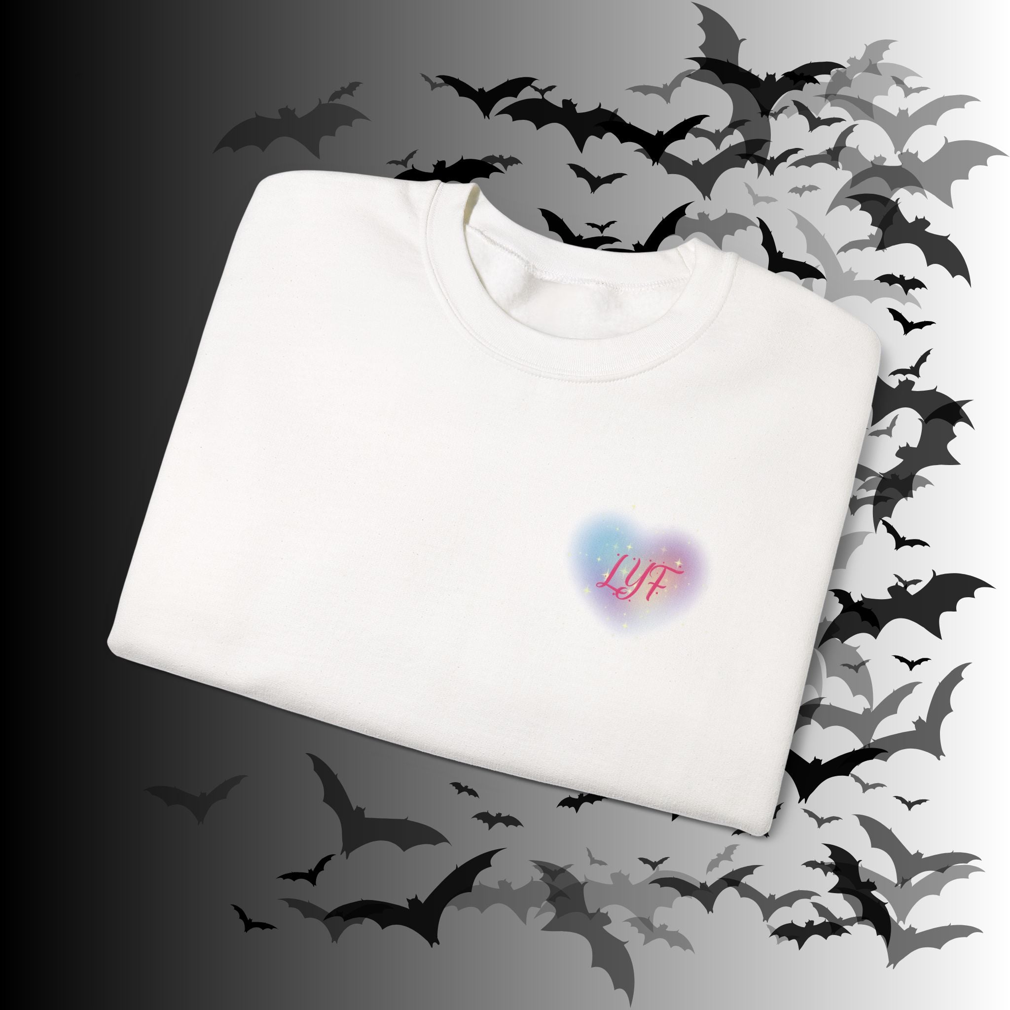 Love You Forever Skeleton Crewneck Sweatshirt — Gothic Valentine's Couples