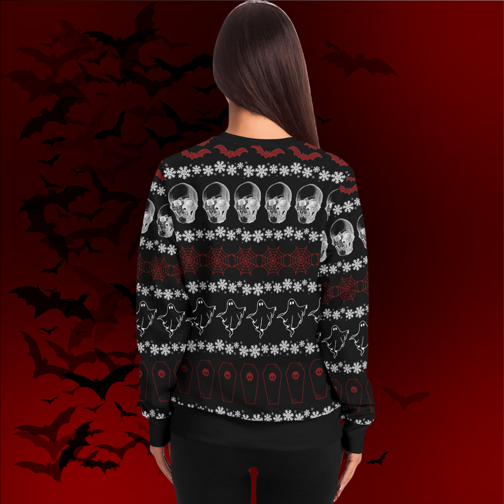 Creepmas Ugly Christmas All Over Print Sweater