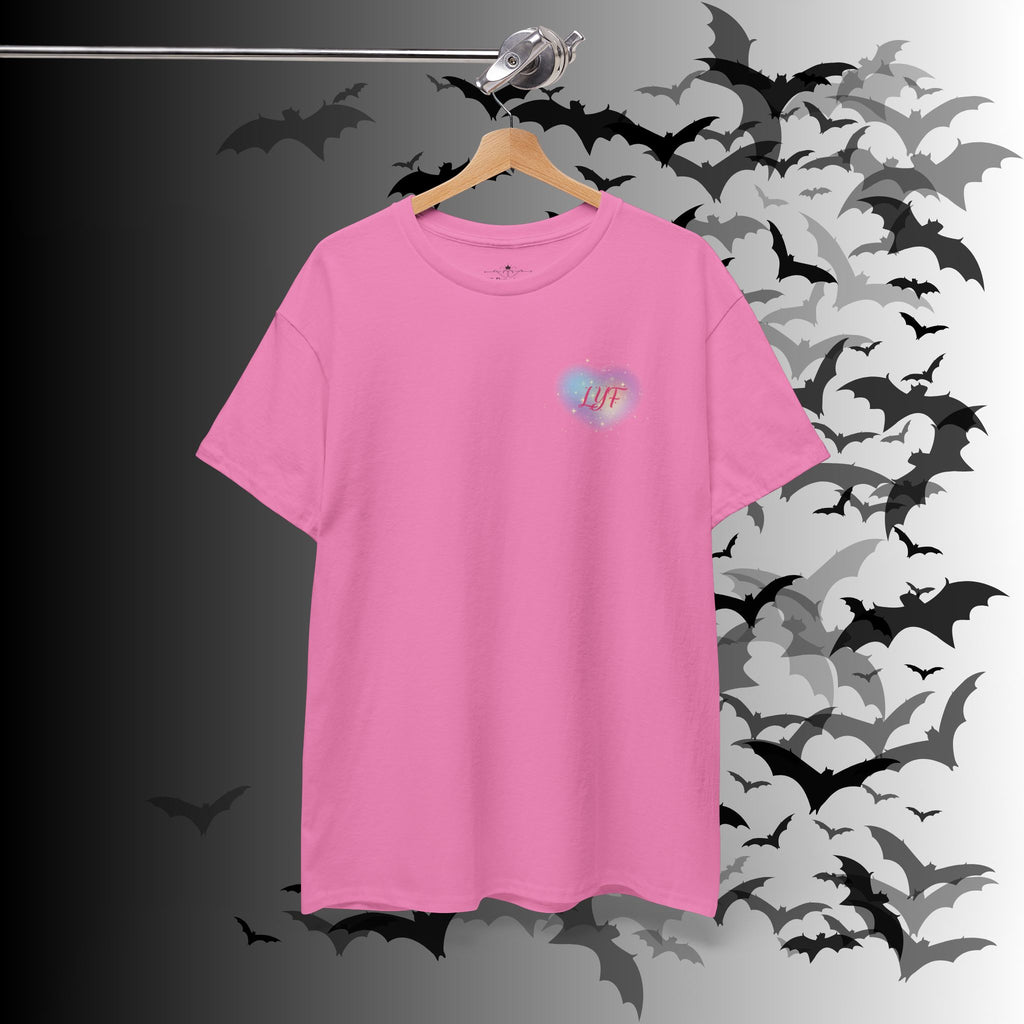 "Love You Forever" Gothic Skeleton Couples T-Shirt — Goth Valentine's Day Matching Tee