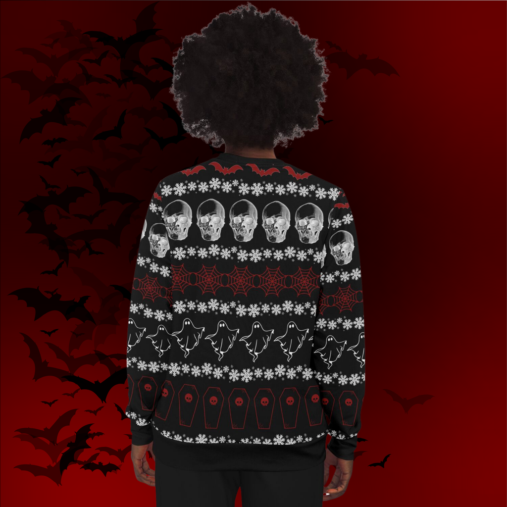 Creepmas Ugly Christmas All Over Print Sweater