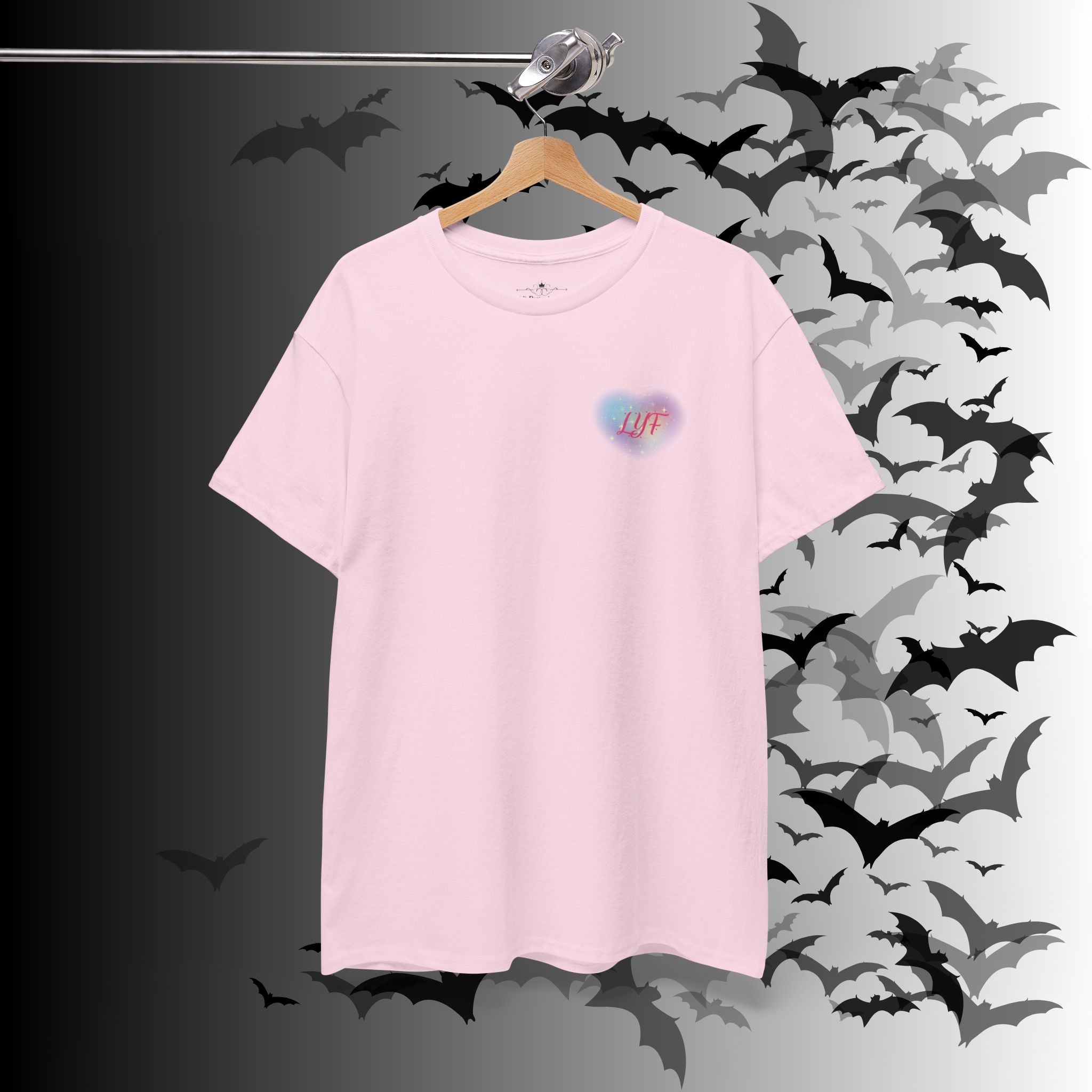 "Love You Forever" Gothic Skeleton Couples T-Shirt — Goth Valentine's Day Matching Tee