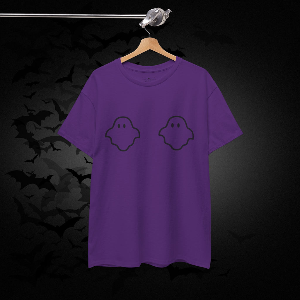 "Boo-bies" Ghost Pun Halloween T-Shirt — Funny Spooky Season Tee