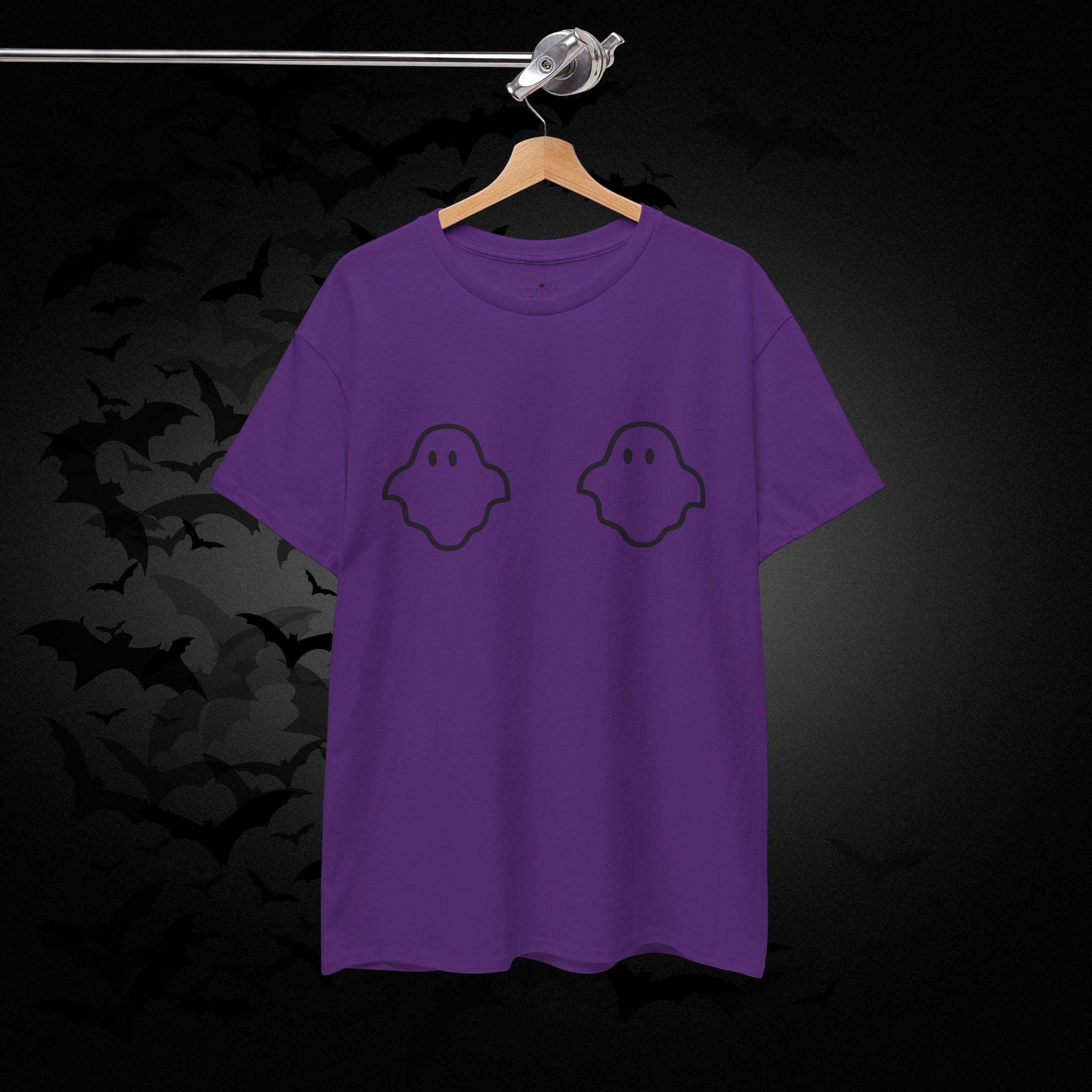 "Boo-bies" Ghost Pun Halloween T-Shirt — Funny Spooky Season Tee
