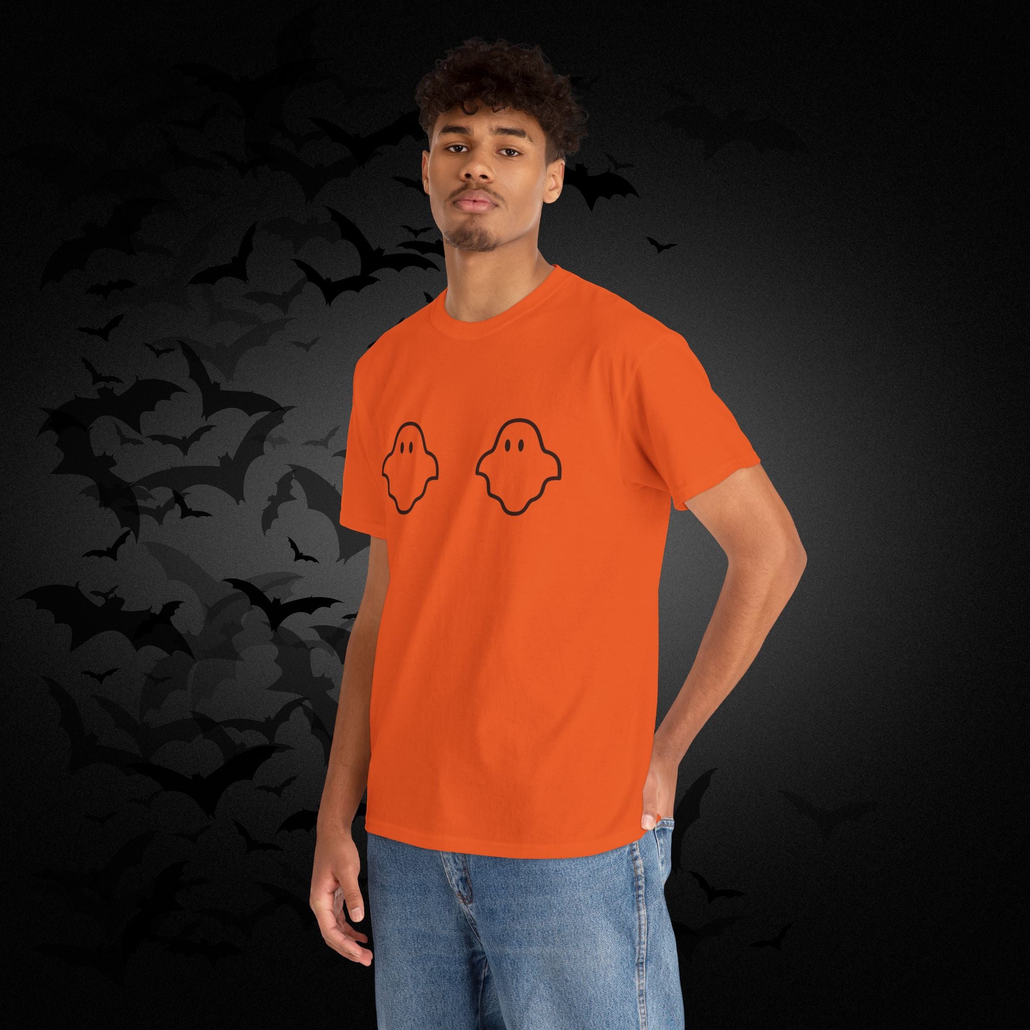 "Boo-bies" Ghost Pun Halloween T-Shirt — Funny Spooky Season Tee