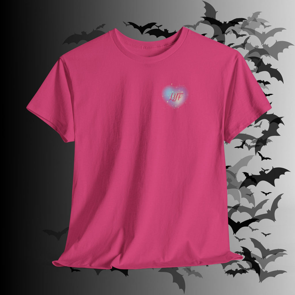 "Love You Forever" Gothic Skeleton Couples T-Shirt — Goth Valentine's Day Matching Tee