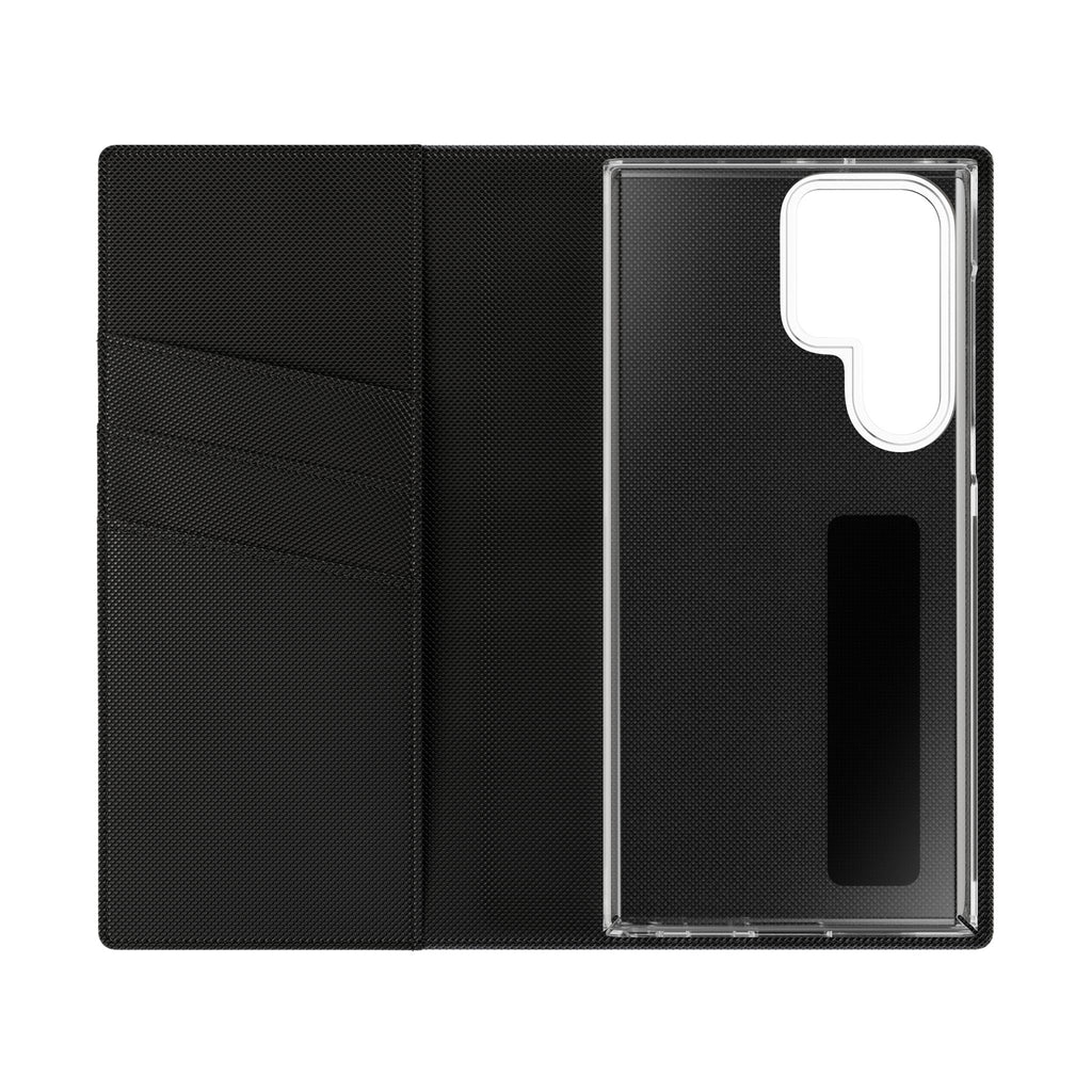 Goth Botanical Flip Wallet Case for iPhone and Samsung Galaxy Phones