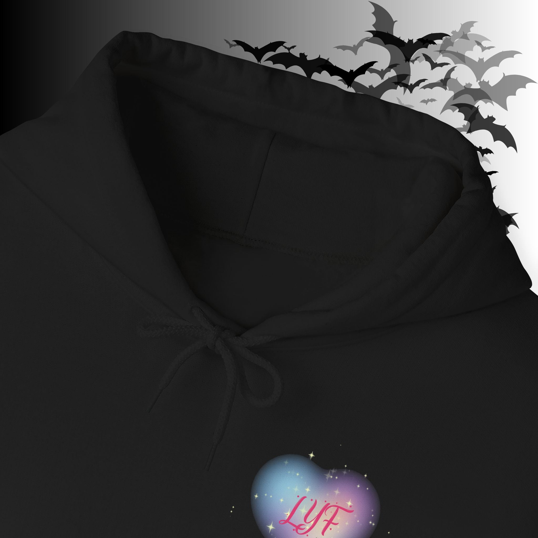 Love You Forever Skeleton Hoodie — Gothic Valentine's Couples Pullover