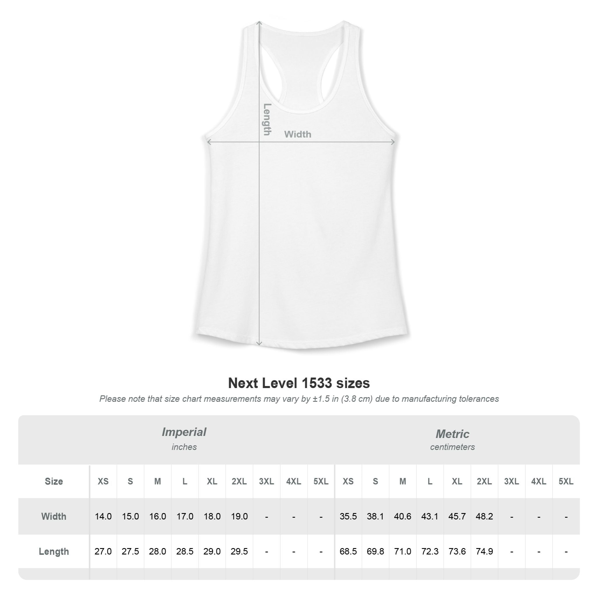 "FAFO" I Identify As A Threat Racerback Tank Top — Gothic Humor Front & Back