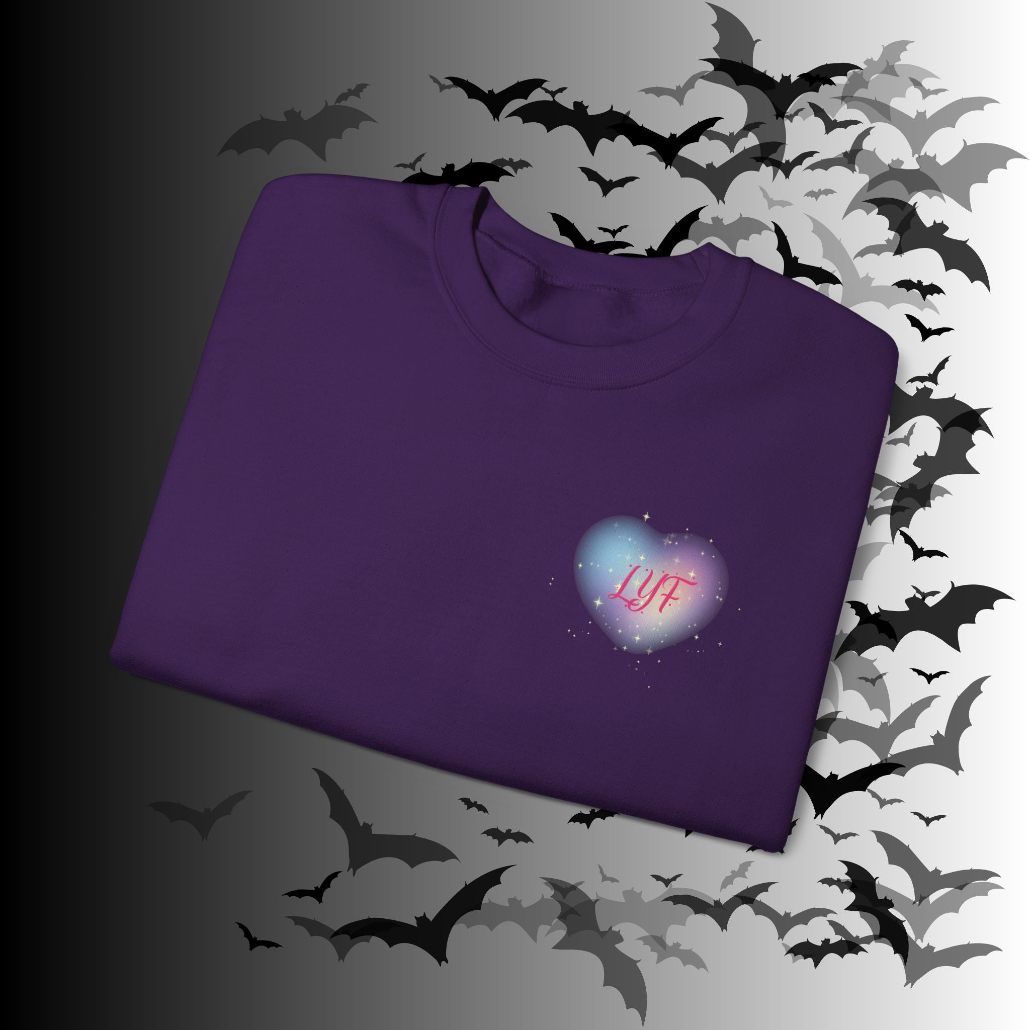 Love You Forever Skeleton Crewneck Sweatshirt — Gothic Valentine's Couples