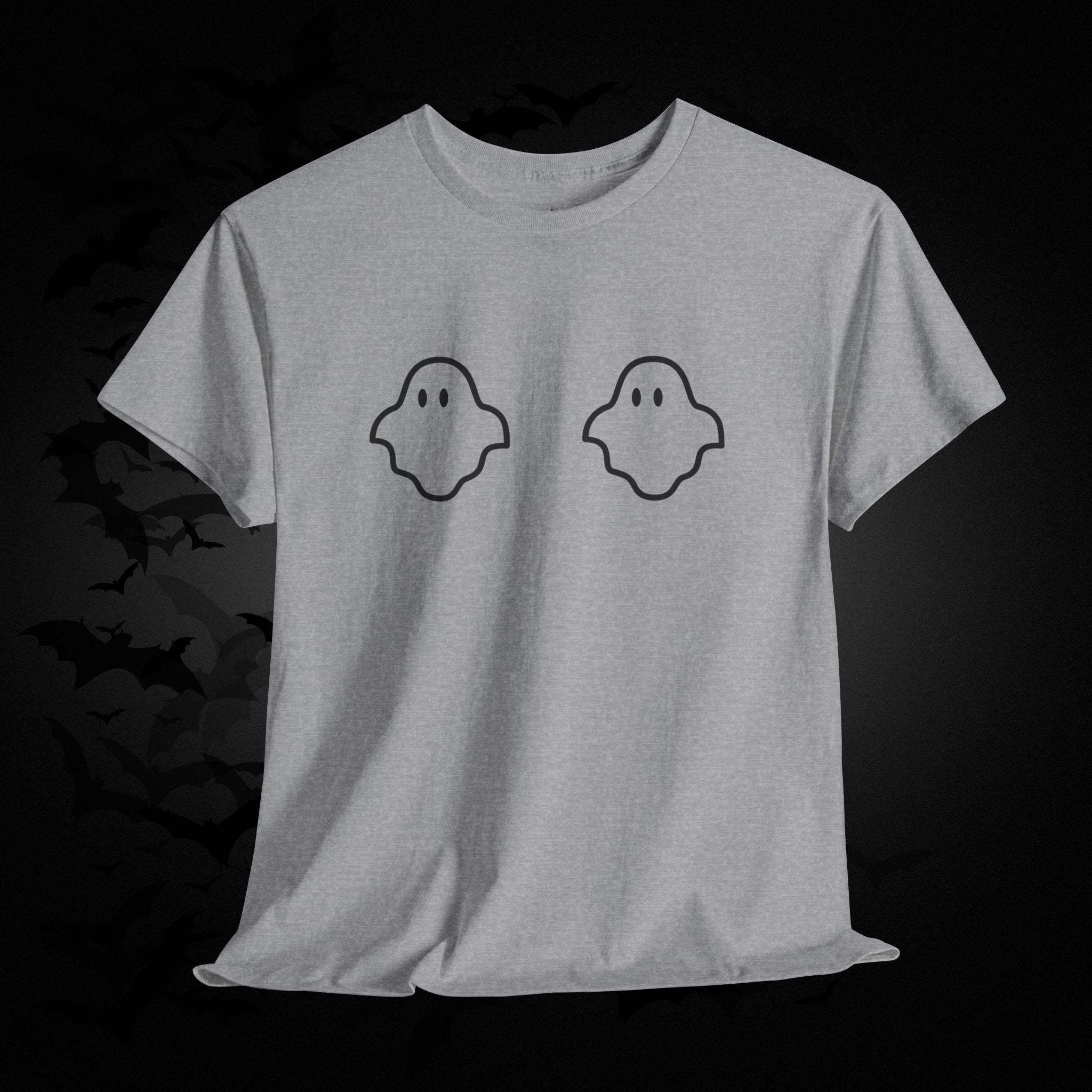 "Boo-bies" Ghost Pun Halloween T-Shirt — Funny Spooky Season Tee