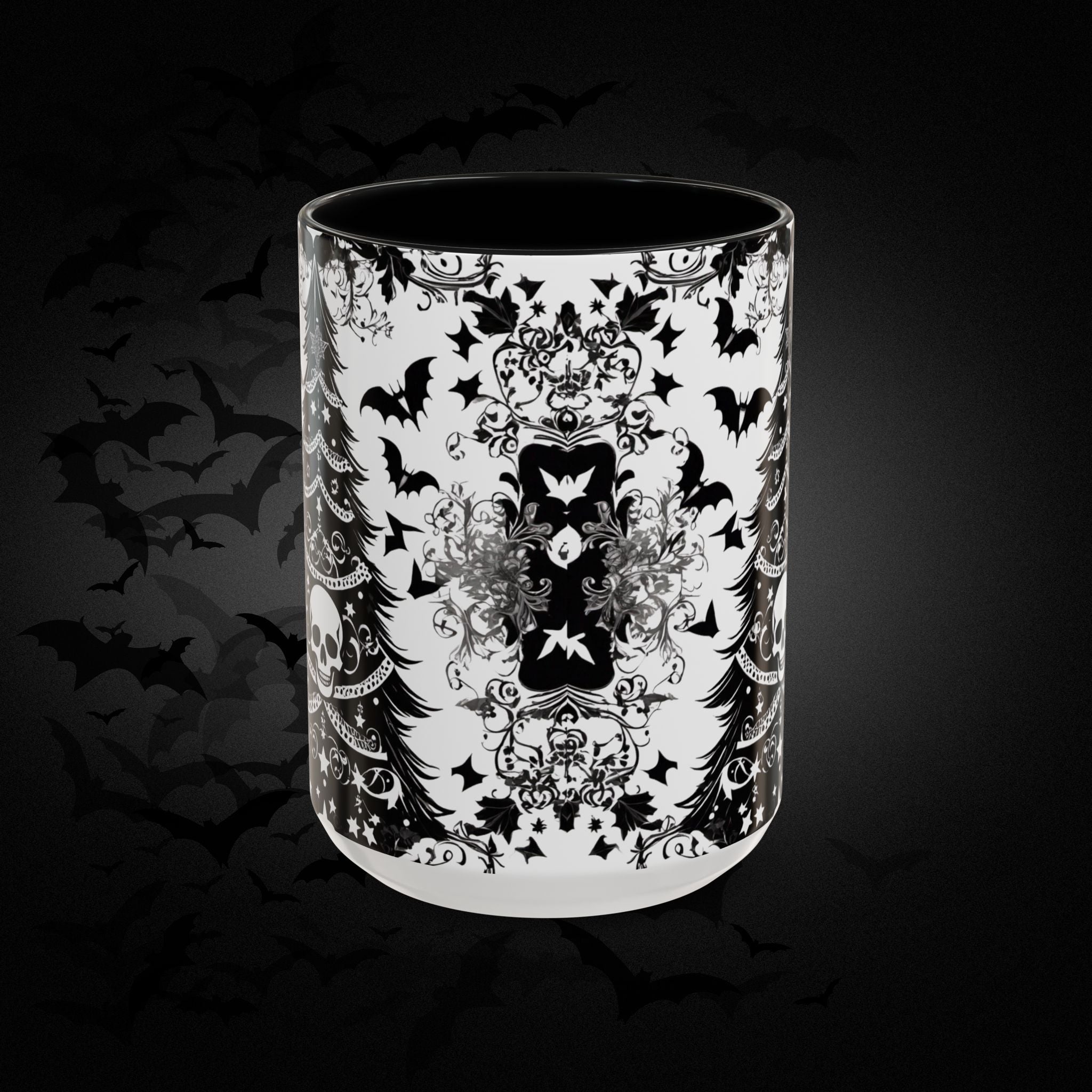 Merry Creepmas Gothic Coffee Mug – Spooky Christmas Gift