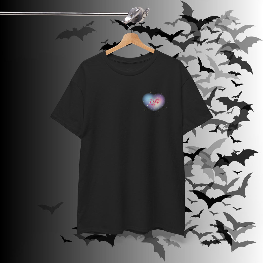 "Love You Forever" Gothic Skeleton Couples T-Shirt — Goth Valentine's Day Matching Tee