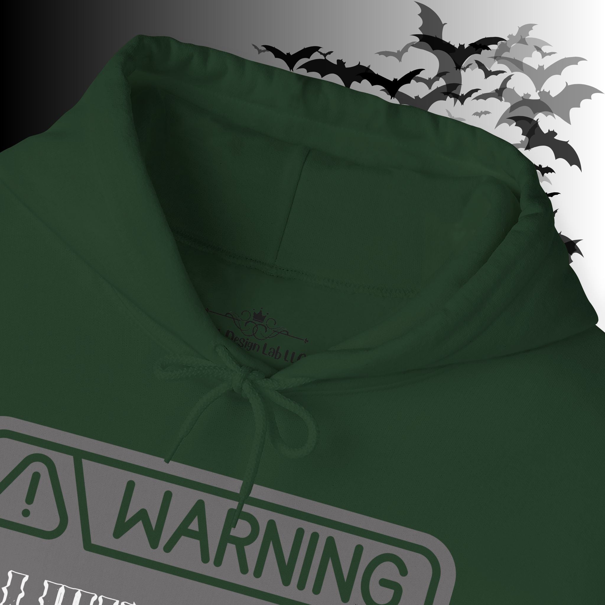 Warning I Will Hurt Your Feelings Hoodie — Funny Gothic Attitude Pullover