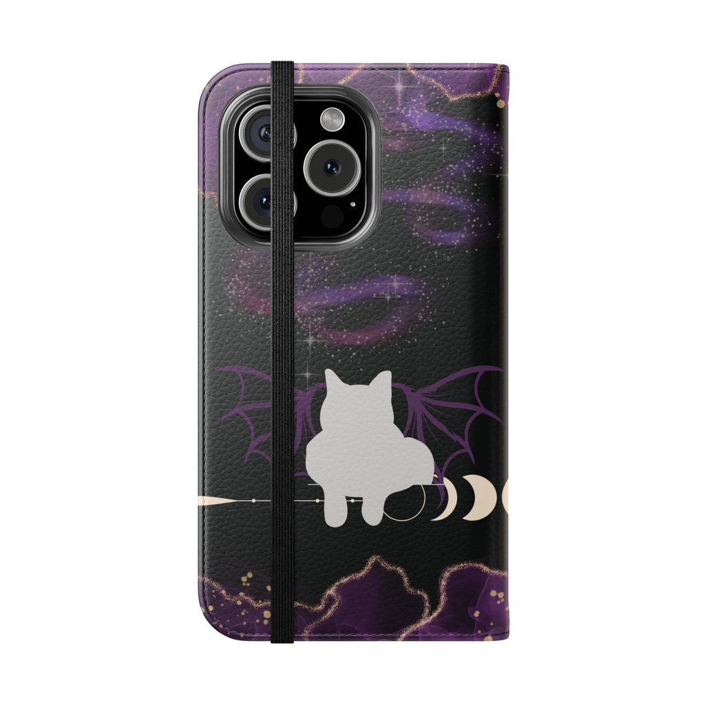 Copy of Goth Botanical Flip Wallet Case for iPhone and Samsung Galaxy Phones