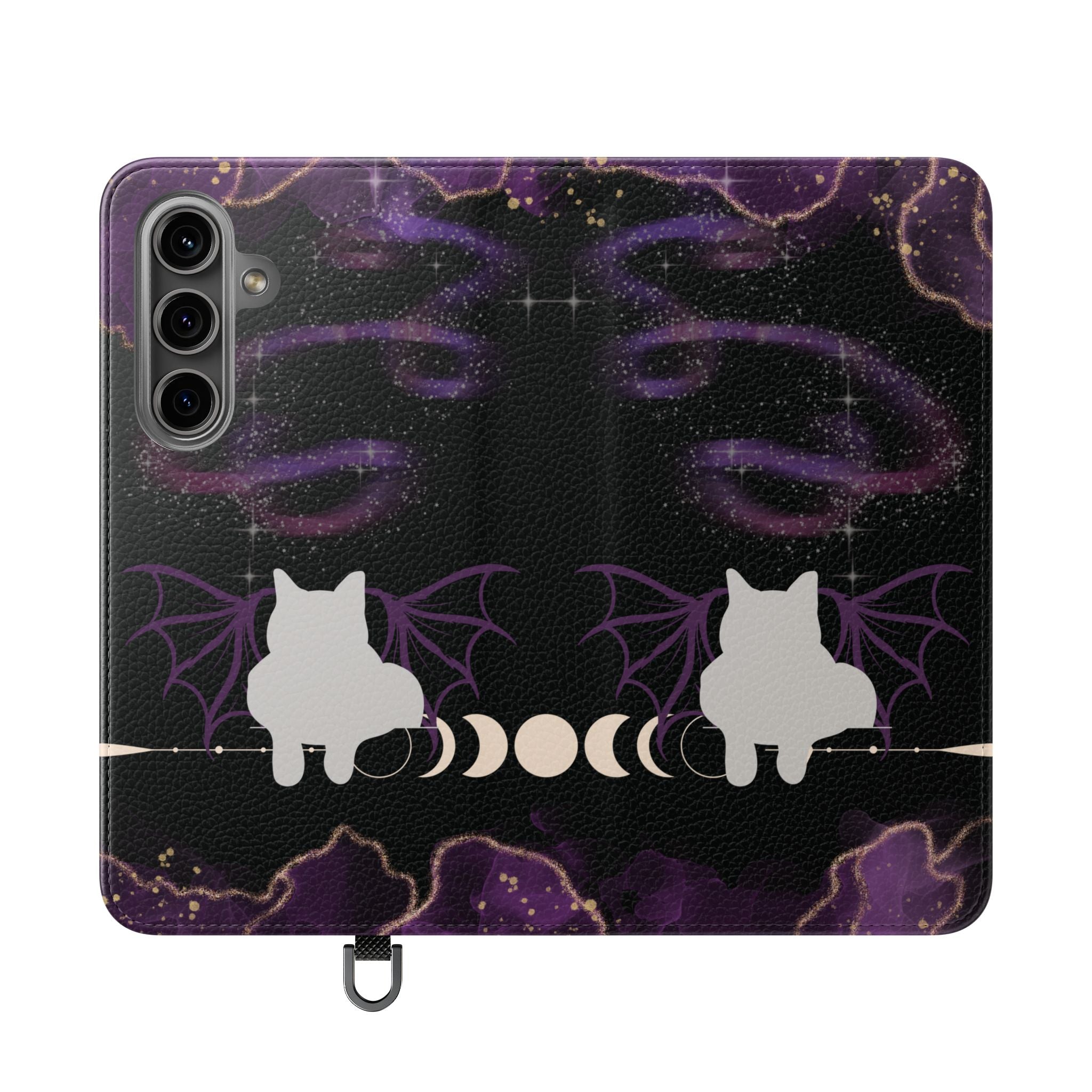 Copy of Goth Botanical Flip Wallet Case for iPhone and Samsung Galaxy Phones