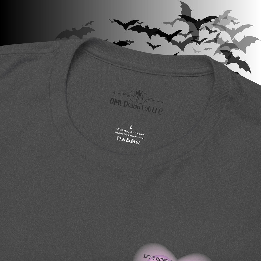 "Let's Haunt People Together Forever" Ghost Couples T-Shirt — Matching Halloween Tee