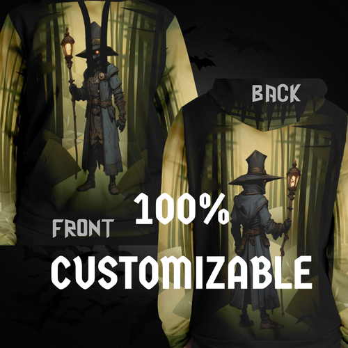 Custom All Over Print Hoodie | Fully Personalized Unisex Pullover