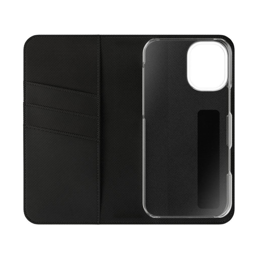 Goth Botanical Flip Wallet Case for iPhone and Samsung Galaxy Phones