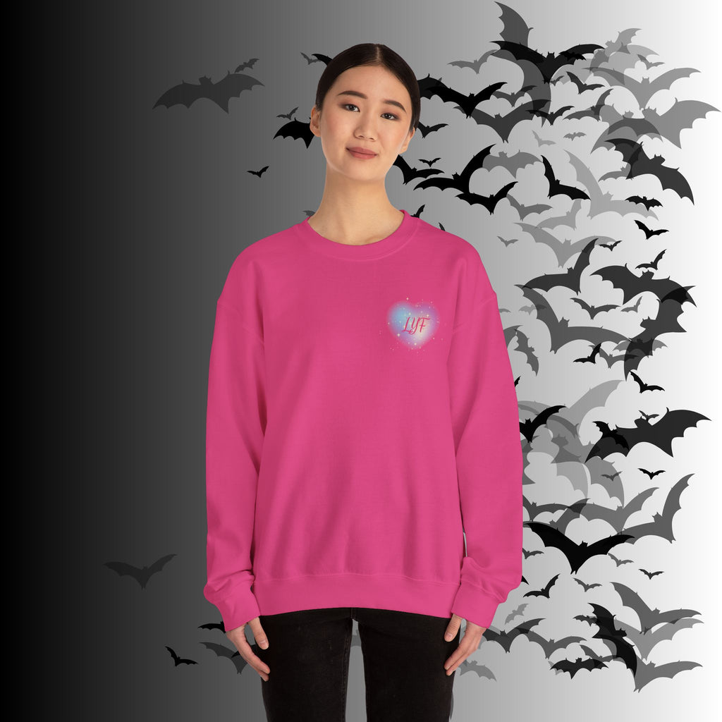 Love You Forever Skeleton Crewneck Sweatshirt — Gothic Valentine's Couples