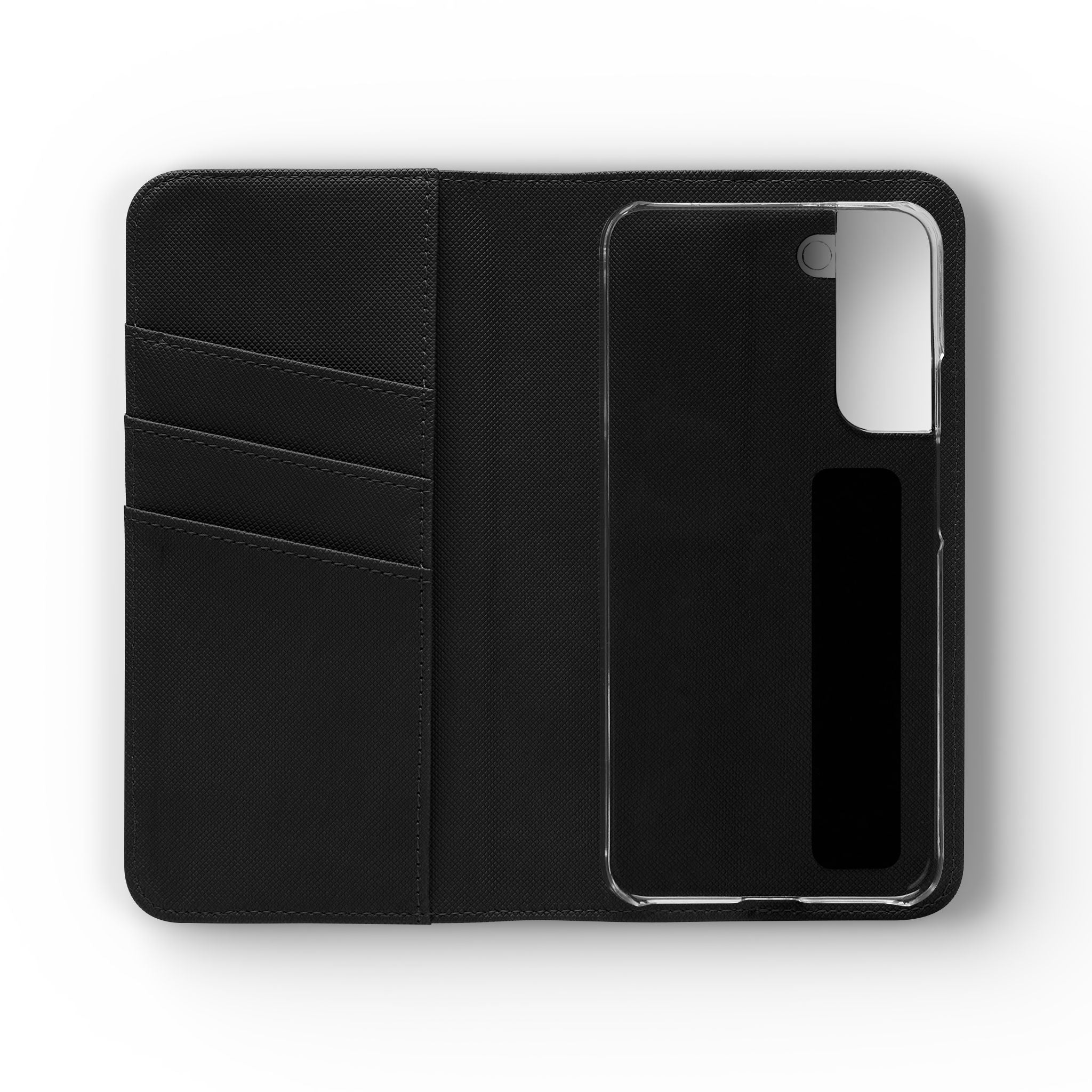 Goth Botanical Flip Wallet Case for iPhone and Samsung Galaxy Phones
