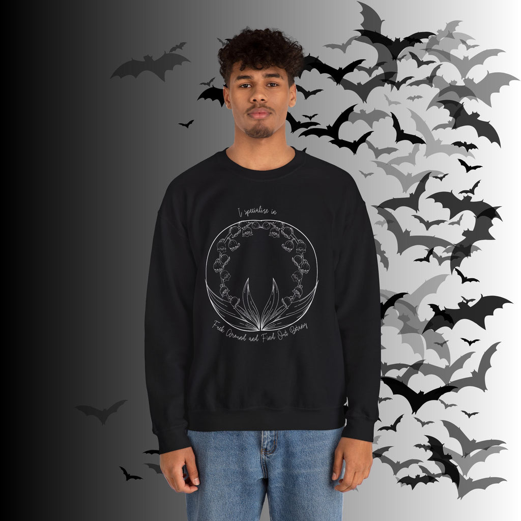 Witchy Botanist Crewneck Sweatshirt — F*ck Around and Find Out Botany