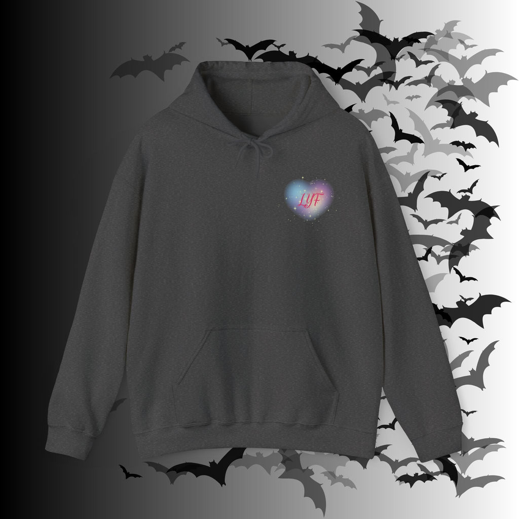 Love You Forever Skeleton Hoodie — Gothic Valentine's Couples Pullover