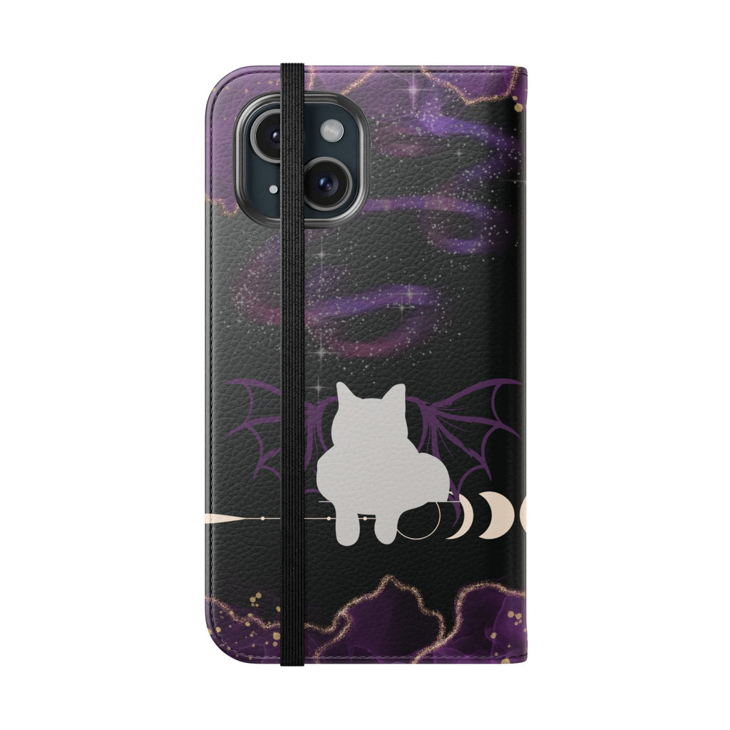 Copy of Goth Botanical Flip Wallet Case for iPhone and Samsung Galaxy Phones